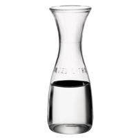 Bormioli Rocco Drank/water karaf of kleine vaas - glas - transparant - D8 cm x H23 cm - 500 ML   -