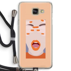 Surprise: Samsung Galaxy A5 (2016) Transparant Hoesje met koord