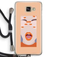 Surprise: Samsung Galaxy A5 (2016) Transparant Hoesje met koord