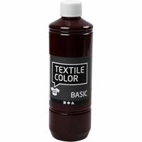 Creativ Company Textielkleur, aubergine, 500 ml/ 1 fles