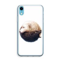 Yin Yang Wolves: iPhone XR Transparant Hoesje Yin Yang Wolves: iPhone XR Transparant Hoesje