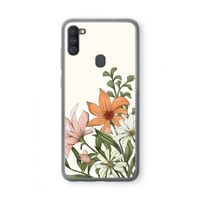 Floral bouquet: Samsung Galaxy A11 Transparant Hoesje