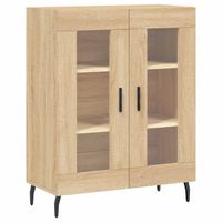 The Living Store Dressoir - 69.5 x 34 x 90 cm - Sonoma eiken - thumbnail