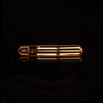 LifestyleFurn Kooldraadlamp 'Buis' 18,5cm, LED E27 4W, kleur Amber, dimbaar LifestyleFurn Kooldraadlamp 'Buis' 18,5cm, LED E27 4W, kleur Amber, dimbaar