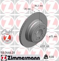 Remschijf Coat Z 150346620