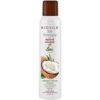 BioSilk Silk Therapy Organic Coconut Oil With Coconut Oil Whipped Volume Mousse 227ml