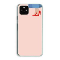 High heels: Google Pixel 5a 5G Transparant Hoesje