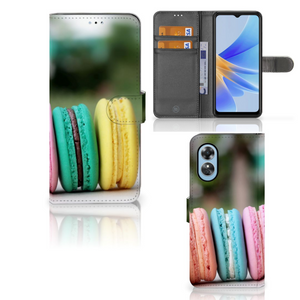 OPPO A17 Book Cover Macarons