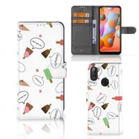 Samsung Galaxy M11 | A11 | Book Cover | IJsjes