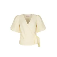 Freebird - Geel | Dames | Blouse | Geel | XL | regular | Kamst mode