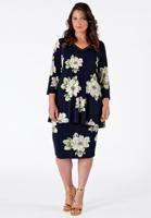 Yoek Kokerrok CAMELLIA | Blauw | Maat XL
