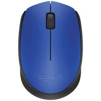 Logitech M171 Muis Draadloos, Radiografisch Optisch Blauw, Zwart 3 Toetsen 1000 dpi