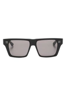 Dita Eyewear lunettes de soleil carrées à logo imprimé - Noir