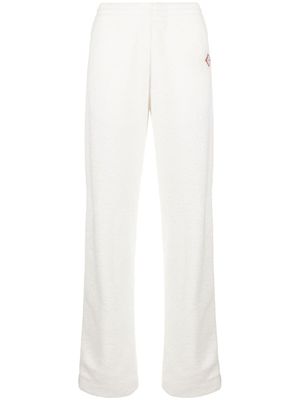 Casablanca pantalon de jogging à patch logo - Tons neutres