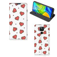 Xiaomi Redmi Note 9 | Hoesje met Magneet | Hearts