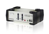 ATEN KVM switch PS2/USB/VGA/audio 2-port CS1732B - thumbnail