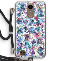 Hibiscus Flowers: LG K10 (2017) Transparant Hoesje met koord