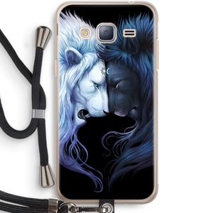 Brotherhood: Samsung Galaxy J3 (2016) Transparant Hoesje met koord