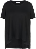 Shirt ronde hals en korte mouwen Van Emilia Lay zwart - thumbnail