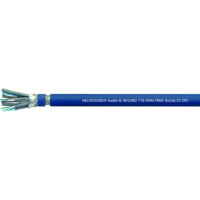 HELU 400173 Audiokabel 8 x 2 x 0.25 mm² Blauw 100 m