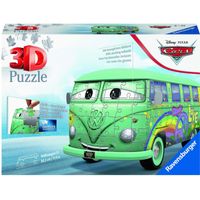 3D Puzzel - Volkswagen bus T1 Pixar Cars Puzzel