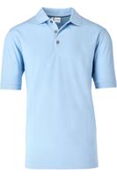OLYMP Modern Fit Polo shirt Korte mouw lichtblauw