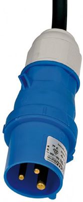 Brennenstuhl 1167650110 power uitbreiding 10 m 1 AC-uitgang(en) Buiten Zwart, Blauw