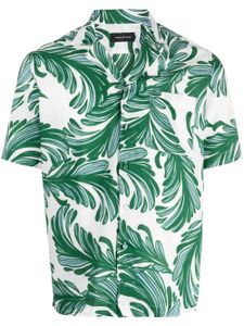 Tagliatore chemise imprimée à manches courtes - Vert