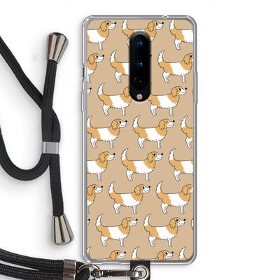Doggy: OnePlus 8 Transparant Hoesje met koord