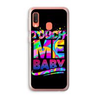 Touch Me: Samsung Galaxy A20e Transparant Hoesje