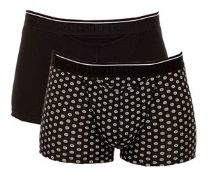 Hom Ho1 boxershorts Dominique 2-pack zwart