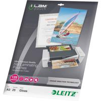 Leitz Lamineerfolie DIN A3 125 micron glanzend 25 stuk(s)