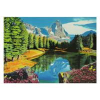 Ravensburger Legpuzzel rocky mountain reflections, 300st. Ravensburger Legpuzzel rocky mountain reflections, 300st.