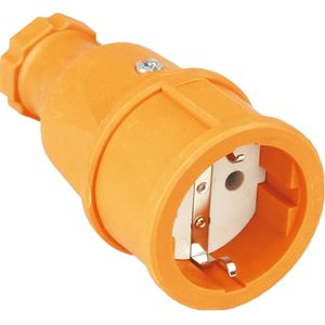 Rubberen contrastekker met polyamide inzet "SIROX" oranje