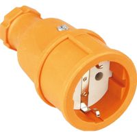 Rubberen contrastekker met polyamide inzet "SIROX" oranje