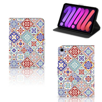 iPad Mini 6 (2021) Leuk Tablet hoesje Tiles Color - thumbnail