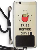 Fries before guys: Huawei Ascend P10 Lite Transparant Hoesje met koord