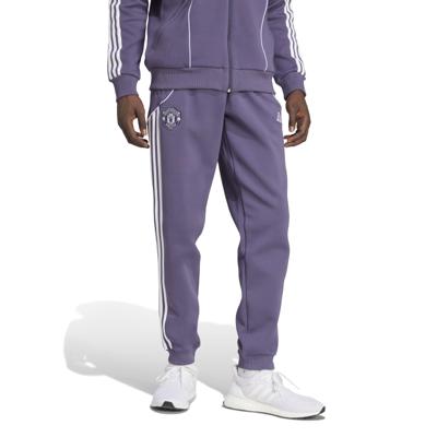 adidas Manchester United Urban Purist Joggingbroek 2025-2026 Paars Wit