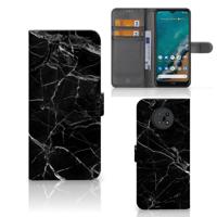Nokia G50 | Bookcase | Marmer Zwart - Origineel Cadeau Vader