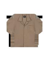Seersucker Shirt Taupe