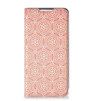 Samsung Galaxy S22 Plus | Hoesje met Magneet | Pattern Orange