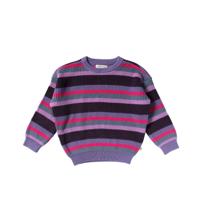 Your wishes winter sweater meisjes - KLEUR - gebreid, strepen
