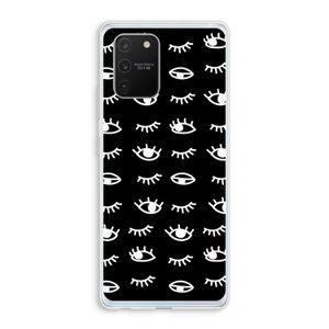 Eye pattern #3: Samsung Galaxy S10 Lite Transparant Hoesje