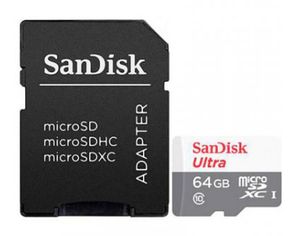 SanDisk Ultra Lite microSDHC Ad. 64GB 100MB/s