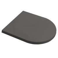 Closetzitting Lavigo Primo Met Deksel Softclose Antraciet Galvano