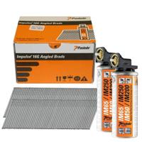 Paslode Afwerknagel schuin AF16x45mm Verzinkt 3mµ VE=2000 +2x Gas IM65 - 300272
