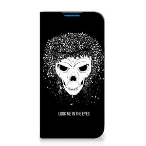 Mobiel BookCase iPhone 14 Pro Max Skull Hair