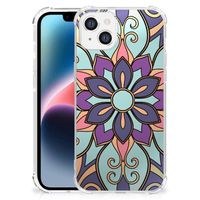 Apple iPhone 14 Plus Case Purple Flower