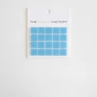 The Mosaic Factory Amsterdam Mozaiek Tegel Vierkant - Blauw Glas Basic 322x322 mm