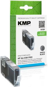 KMP Inktcartridge vervangt HP 364, CB317EE Compatibel Foto zwart H109 1713,8040